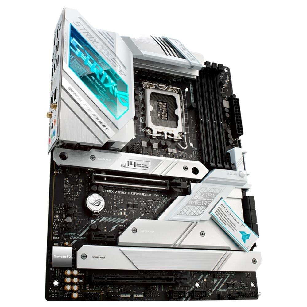 即日発送13900KF+ROG STRIX Z690A+DDR4 32GBセット Placa Mãe Asus ROG Strix Z690-A Gaming Wi-Fi D4, Intel 1700 Z690
