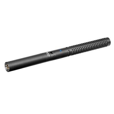 Microfone Shotgun Condensador Supercardióide Boya, XLR, Liga de Alumínio - BY-BM6060