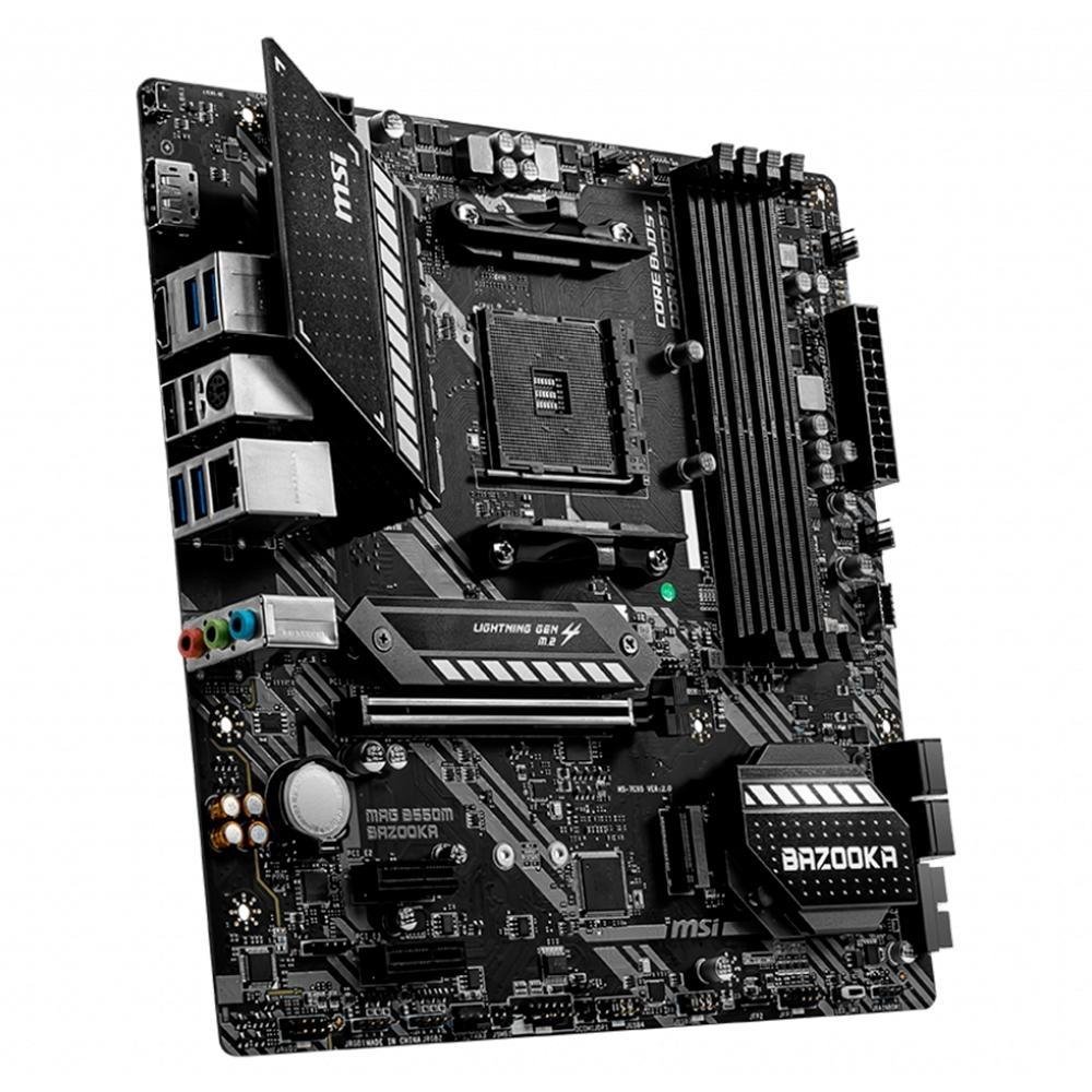 マザーボード Ryzen 5 5600G+B550M BAZOOKA+16GB Kit Processador AMD Ryzen 5 5600G, 3.9GHz (4.4GHz Max Turbo) +