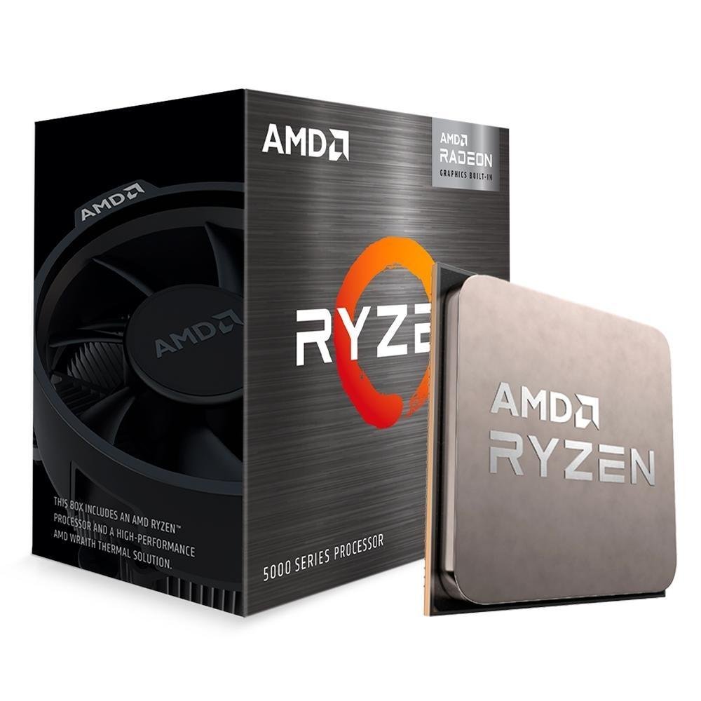 Kit Processador AMD Ryzen 5 5600G, 3.9GHz (4.4GHz Max Turbo) +