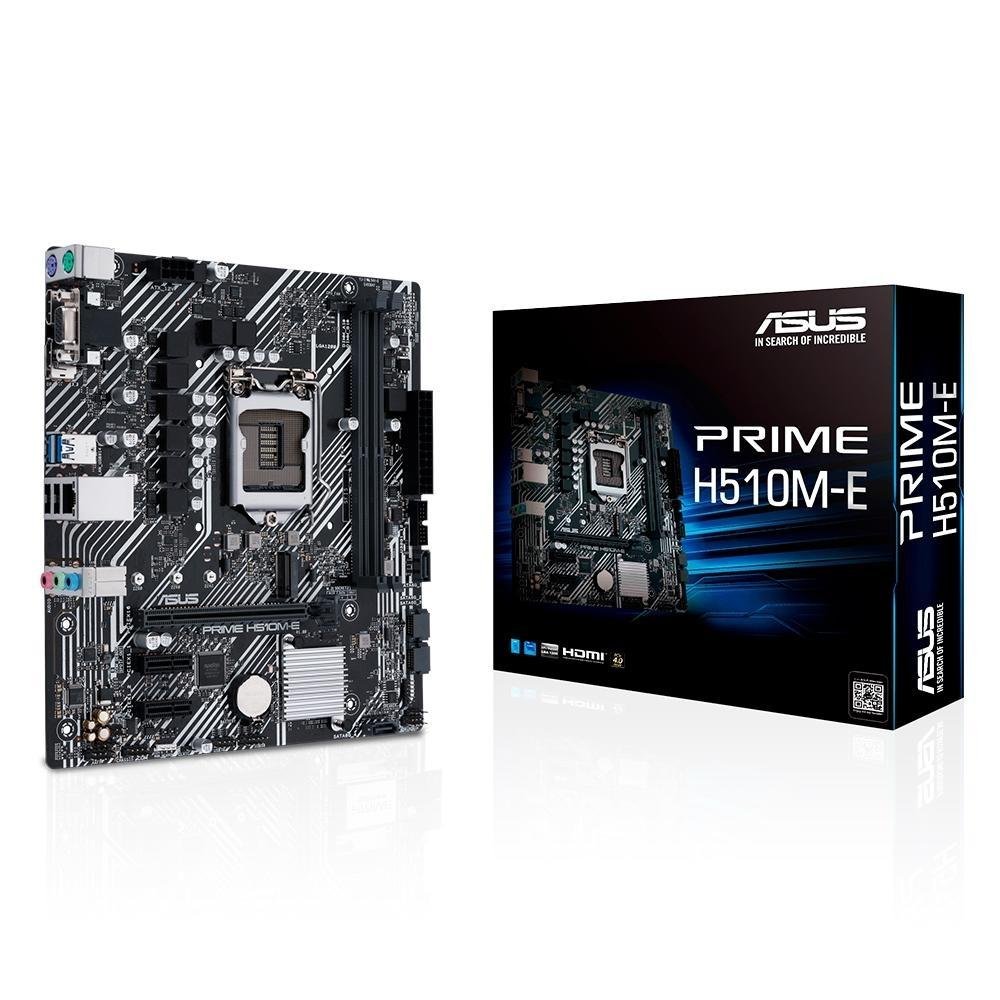 認証済ASUS PRIME H510M-A i5-11400 8GBセット Kit Processador Intel Core i5-10400, Cache 12MB, 2.9GHz + Placa