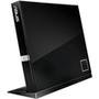 Drive ASUS Gravador Externo CD/DVD/Blu-Ray, Leitor de CD/DVD/Blu-Ray, Windows e MAC, USB, Preto - SBW-06D2X-U/BLK/G/AS