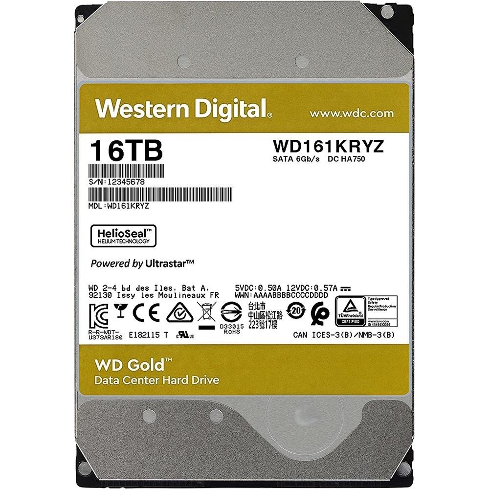 HD Interno WD Gold Enterprise Class 16TB | KaBuM!