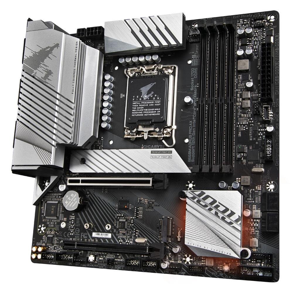 Placa-Mãe Gigabyte B660M Aorus PRO AX | KaBuM!