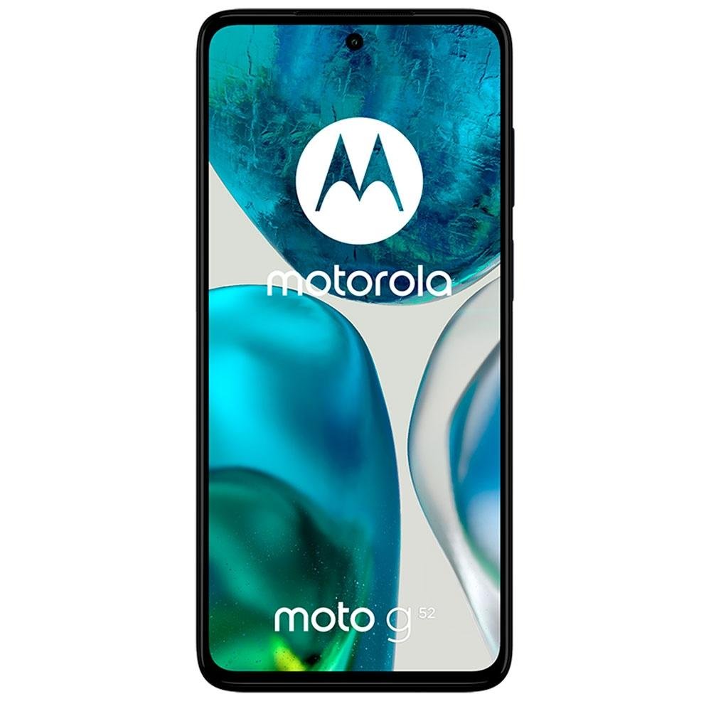 Smartphone Moto G52, 128GB, 4GB RAM, Octa Core, Câmera Tripla 50MP, Tela de 6.6, Preto - PAU60018BR Smartphone Moto G52, 128GB, 4GB RAM, Octa Core, Câmera Tripla 50MP, Tela de 6.6, Preto - PAU60018BR