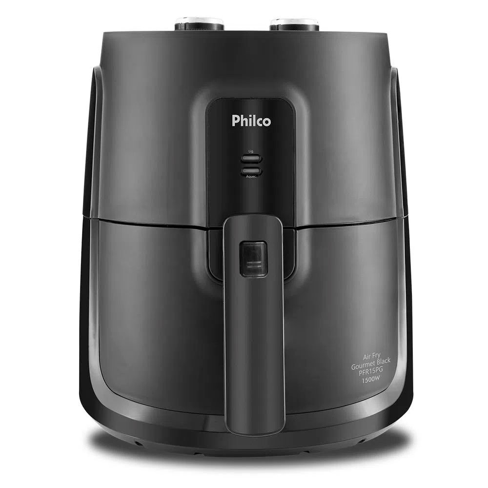 Fritadeira Air Fry Sem Óleo Philco PFR15PG Gourmet, 4L, 1500W, 220V, Preto Fritadeira Air Fry Sem Óleo Philco PFR15PG Gourmet, 4L, 1500W, 220V, Preto