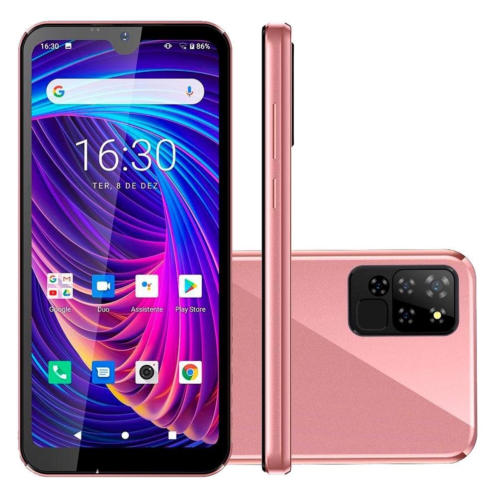 Smartphone Philco Hit P8, 32GB, 3GB RAM, Octa Core, Câmera 13MP, Tela Infinita de 6, Rose Gold - 98253011 Smartphone Philco Hit P8, 32GB, 3GB RAM, Octa Core, Câmera 13MP, Tela Infinita de 6, Rose Gold - 98253011