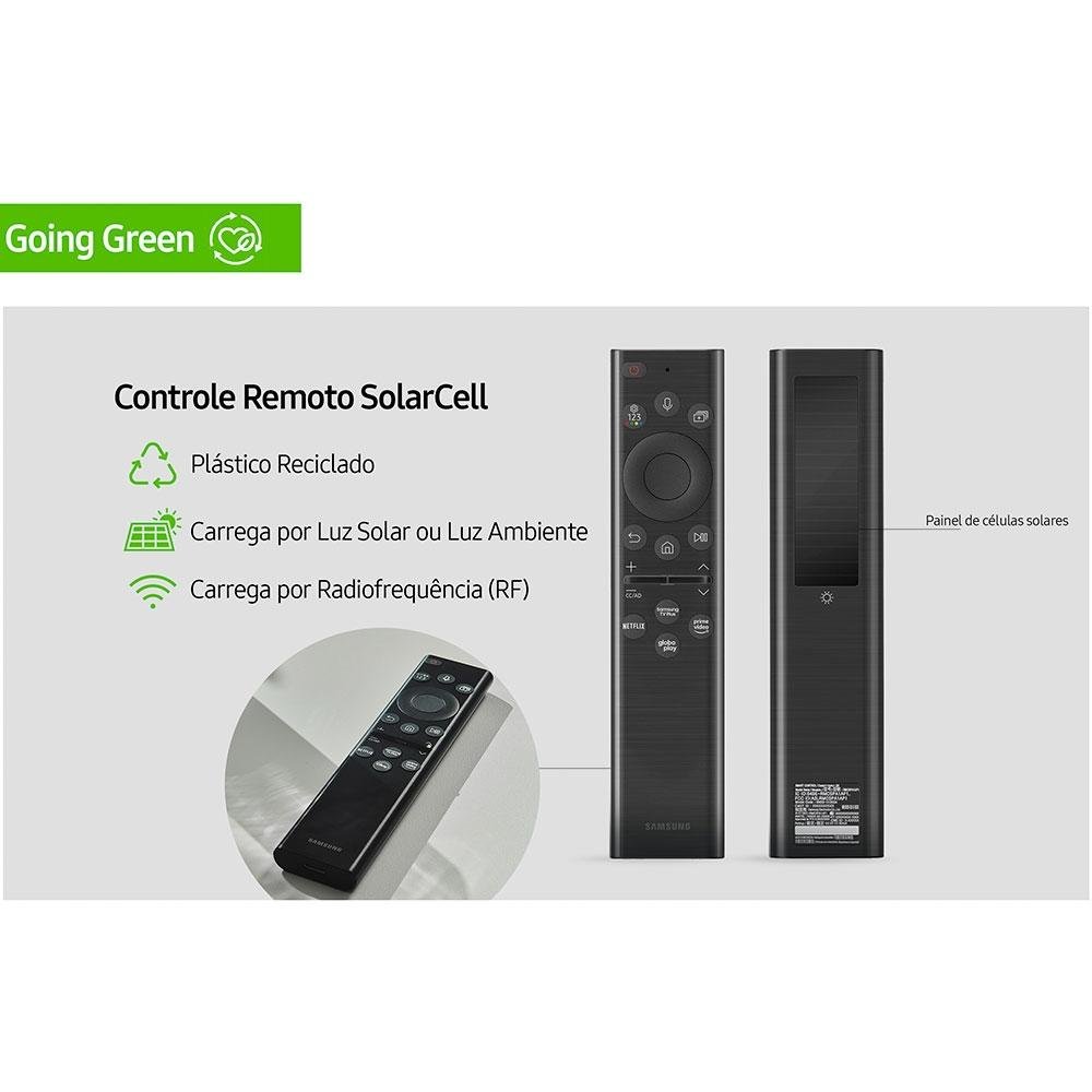 Smart Gaming TV Samsung 55 Polegadas Neo QLED 4K, 4 HDMI, Bluetooth, Wi-Fi, 120hz, IA, Game Motion Plus, Alexa, Preto - QN55QN90BAGXZD Smart Gaming TV Samsung 55 Polegadas Neo QLED 4K, 4 HDMI, Bluetooth, Wi-Fi, 120hz, IA, Game Motion Plus, Alexa, Preto - QN55QN90BAGXZD