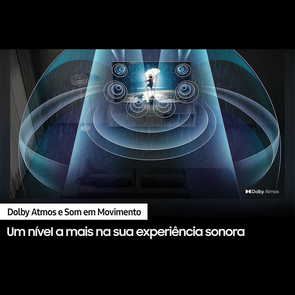 Smart Gaming TV Samsung 55 Polegadas Neo QLED 4K, 4 HDMI, Bluetooth, Wi-Fi, 120hz, IA, Game Motion Plus, Alexa, Preto - QN55QN90BAGXZD Smart Gaming TV Samsung 55 Polegadas Neo QLED 4K, 4 HDMI, Bluetooth, Wi-Fi, 120hz, IA, Game Motion Plus, Alexa, Preto - QN55QN90BAGXZD