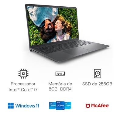 Notebook Dell Inspiron 15 3000 Intel Core i7-1165G7 | KaBuM!