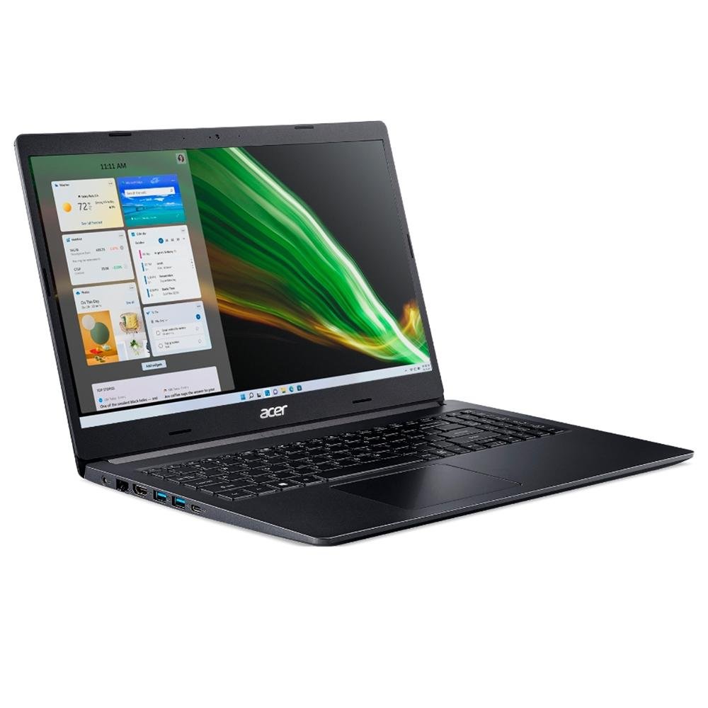 Notebook Acer Aspire 5 Intel Core i5-10210U, 8GB RAM, SSD 256GB, 15.6 Full HD, Windows 11, Preto - A515-54-505Q Notebook Acer Aspire 5 Intel Core i5-10210U, 8GB RAM, SSD 256GB, 15.6 Full HD, Windows 11, Preto - A515-54-505Q