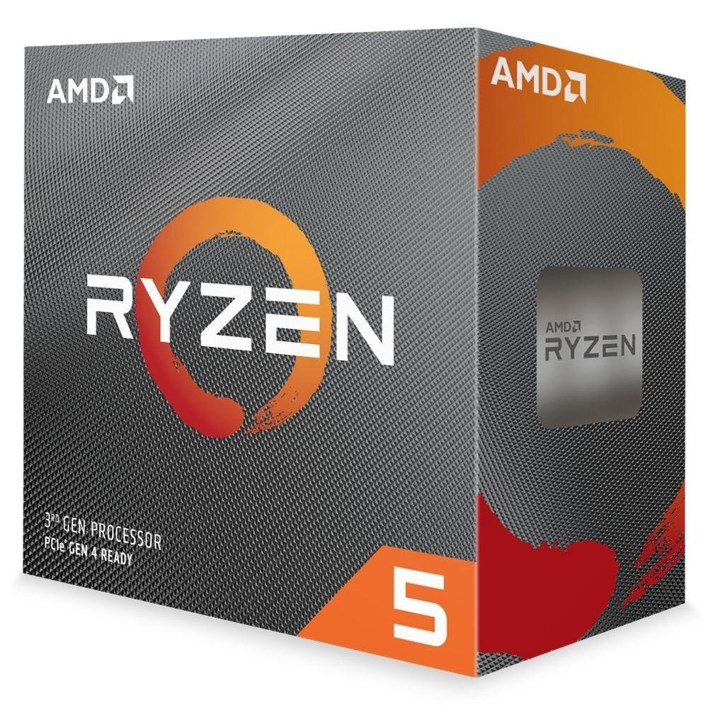 Kit Processador AMD Ryzen 5 3600 Cache 32MB 3.6GHz, Sem Vídeo +