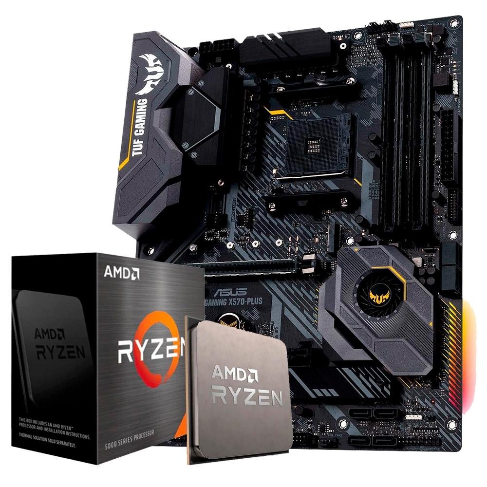 Kit Processador AMD Ryzen 7 5800X, Cache 36MB, 3.8GHz, Sem
