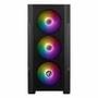 Gabinete Gamer MSI MAG Forge M100A, Mid Tower, Lateral em Acrílico, 4x FANs ARGB, M-ATX, Preto - M100A