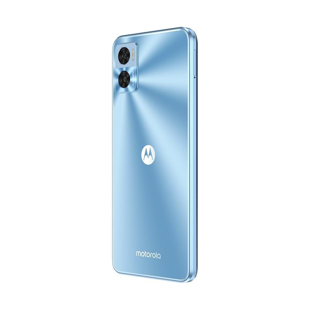 Smartphone Motorola Moto E22, 64GB, 4GB RAM, Octa Core, Câmera 16MP, Tela de 6.5, Azul - PAVU0003BR Smartphone Motorola Moto E22, 64GB, 4GB RAM, Octa Core, Câmera 16MP, Tela de 6.5, Azul - PAVU0003BR