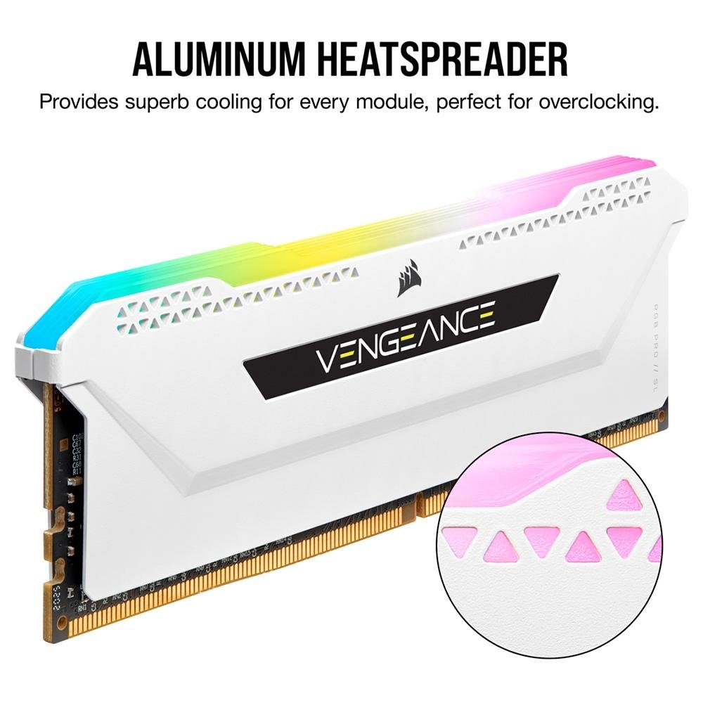 メモリー CORSAIR VENGEANCE RGB PRO DDR4 3200MHz VENGEANCE® RGB PRO 32GB (2 x 16GB) DDR4 DRAM 3200MHz C16 Memory