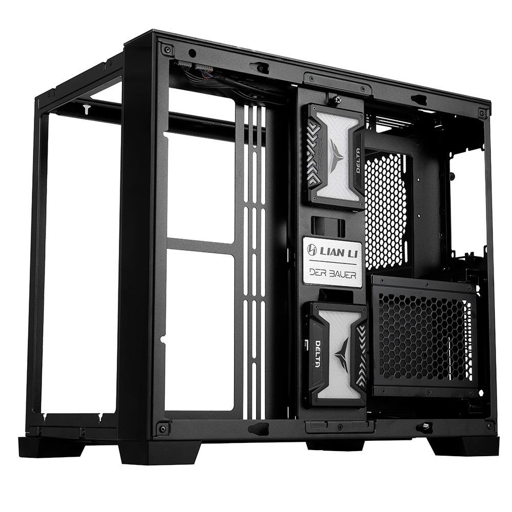 Gabinete Gamer Lian Li Dynamic Mini-X O11, PC Tower, ATX, Lateral em Vidro Temperado, Preto - O11DMINI-X Gabinete Gamer Lian Li Dynamic Mini-X O11, PC Tower, ATX, Lateral em Vidro Temperado, Preto - O11DMINI-X