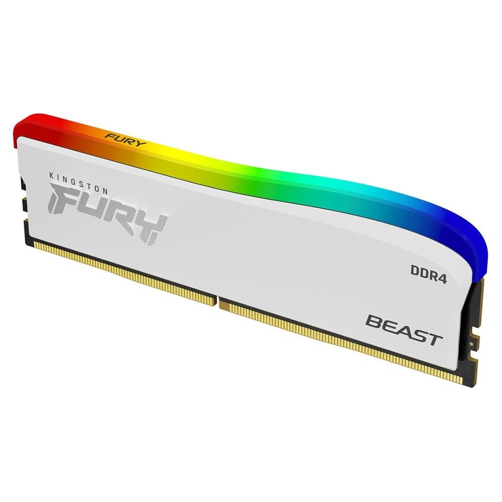 Memória Kingston Fury Beast RGB 16GB | KaBuM!