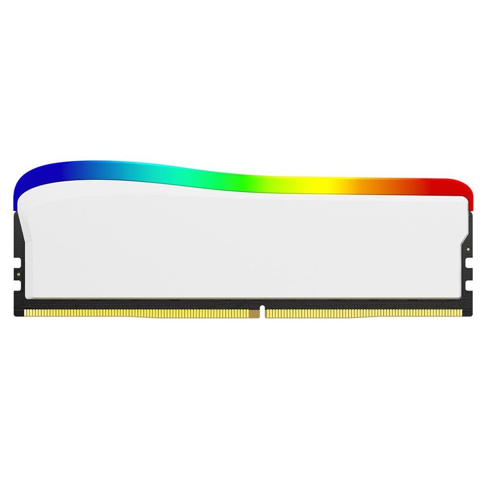 Memória RAM Kingston Fury Beast Edição Especial, RGB, 16GB, 3600MHz, DDR4, CL18, Branco - KF436C18BWA/16