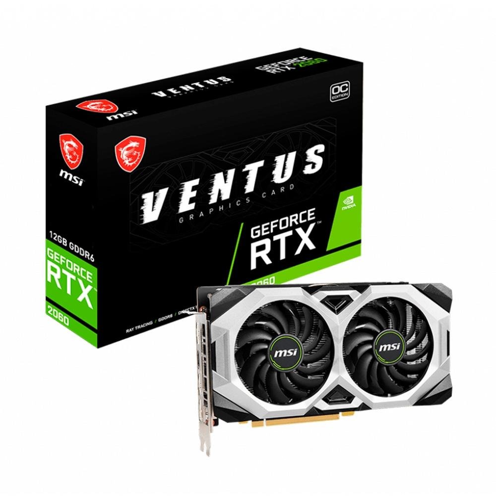 MSI RTX 2060 VENTUS 12GB GDDR6 ジャンク GeForce RTX 2060 Ventus 12GB | KaBuM!