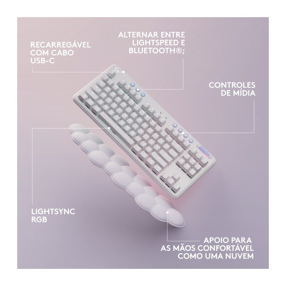 Teclado Mecânico Logitech G715 RGB | KaBuM!