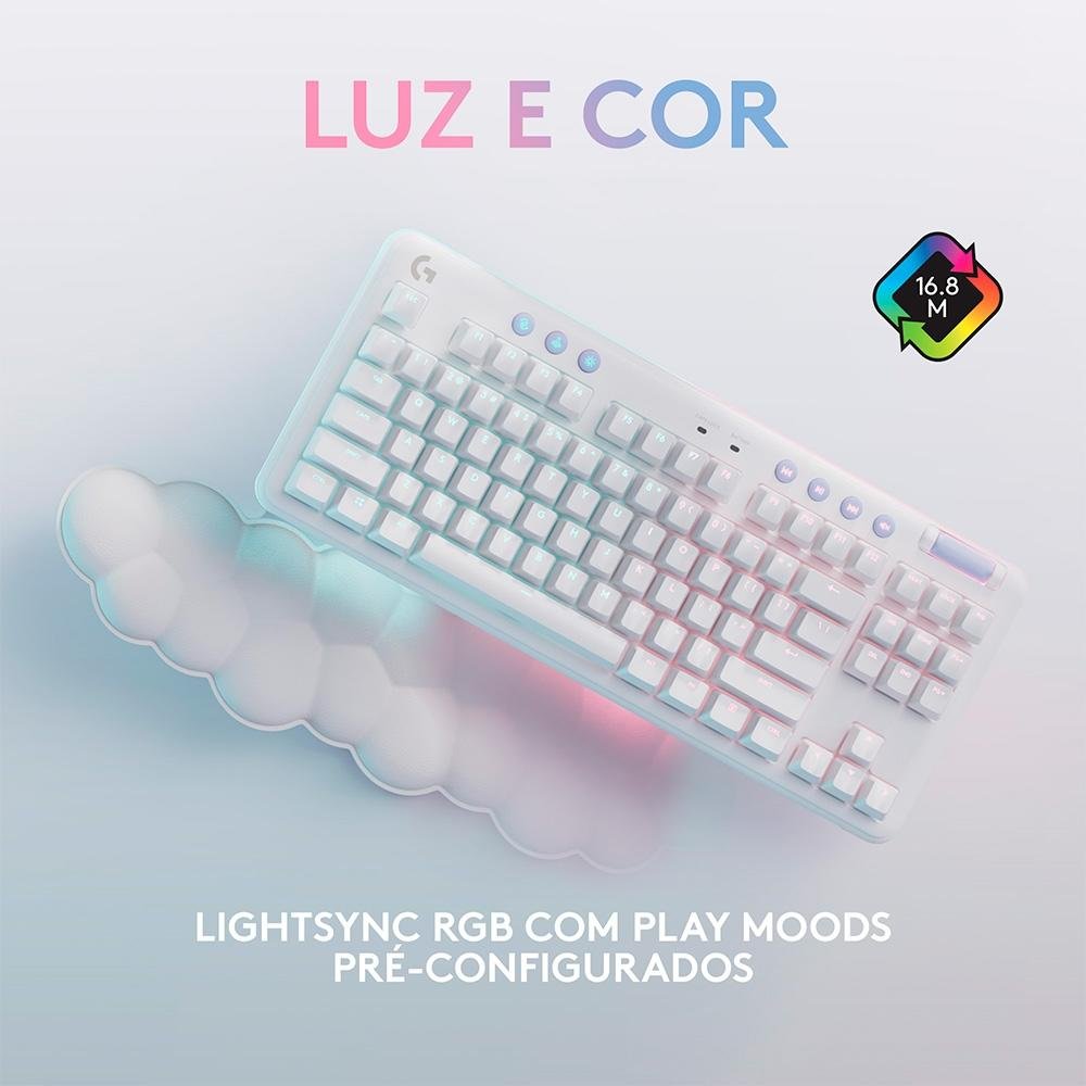 Teclado Mecânico Gamer Sem Fio G715, RGB | KaBuM!