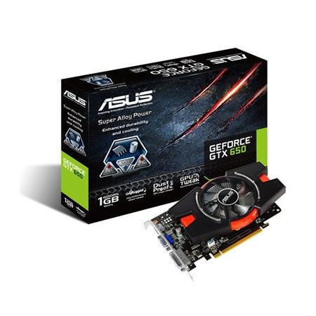 Placa de vídeo VGA ASUS GeForce GTX650 1GB DDR5 128-Bit