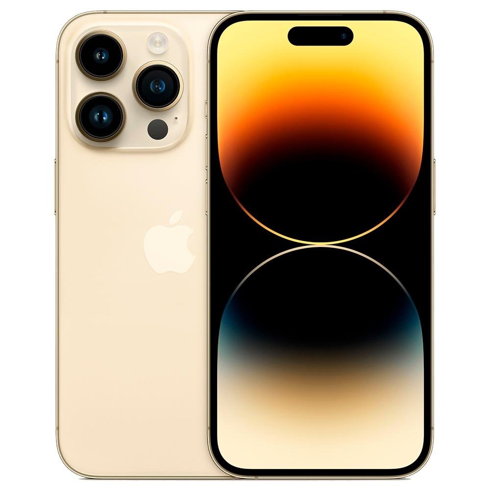 iPhone 14 Pro ゴールド 本体 Iphone 14 Pro 128GB, Dourado | KaBuM!