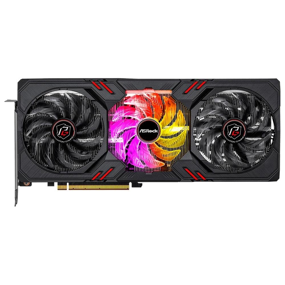 Placa de Vídeo Intel Arc A770 Phantom Gaming D ASRock, 8 GB GDDR6 - 90-GA3TZZ-00UANF