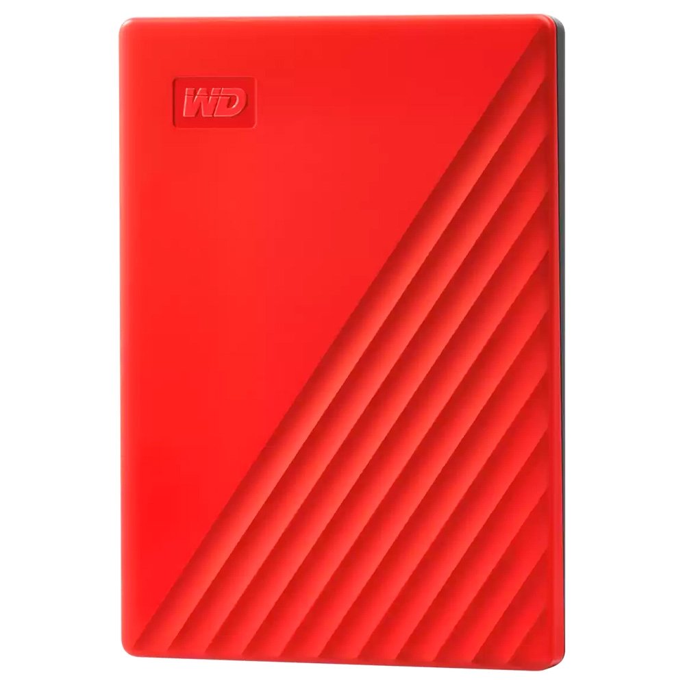 (CANCELADO UTILIZAR O CF 108061) HD Externo WD My Passport 2.5, 4TB, USB, Vermelho - WDBPKJ0040BRD-WESN
