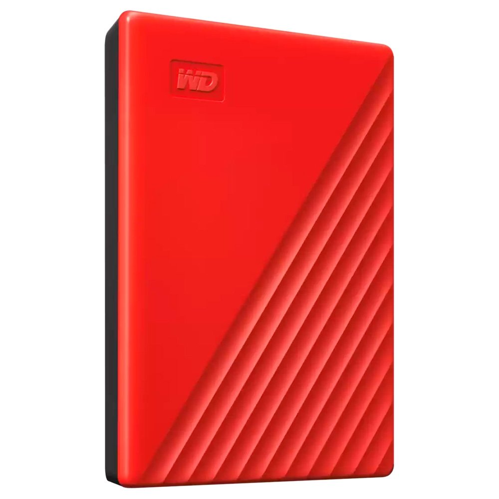 (CANCELADO UTILIZAR O CF 108061) HD Externo WD My Passport 2.5, 4TB, USB, Vermelho - WDBPKJ0040BRD-WESN
