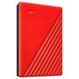 (CANCELADO UTILIZAR O CF 108061) HD Externo WD My Passport 2.5, 4TB, USB, Vermelho - WDBPKJ0040BRD-WESN