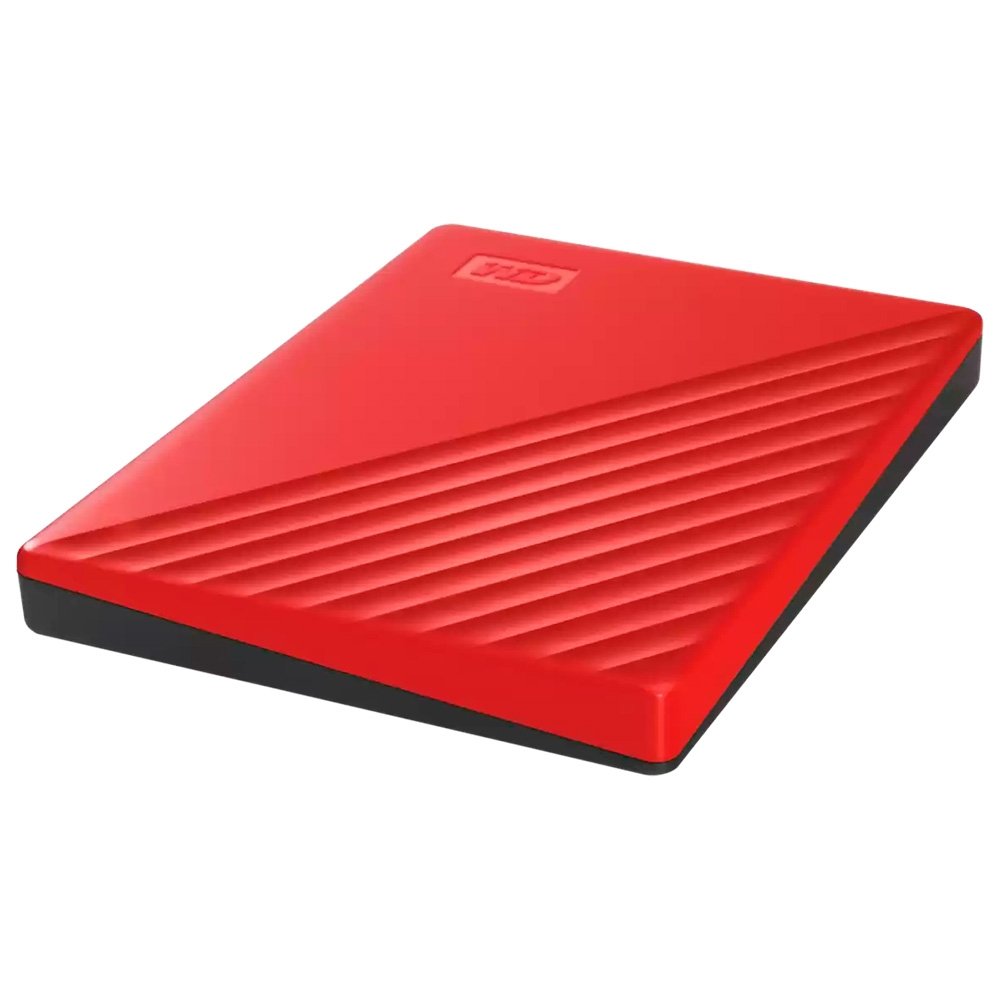 (CANCELADO UTILIZAR O CF 108061) HD Externo WD My Passport 2.5, 4TB, USB, Vermelho - WDBPKJ0040BRD-WESN