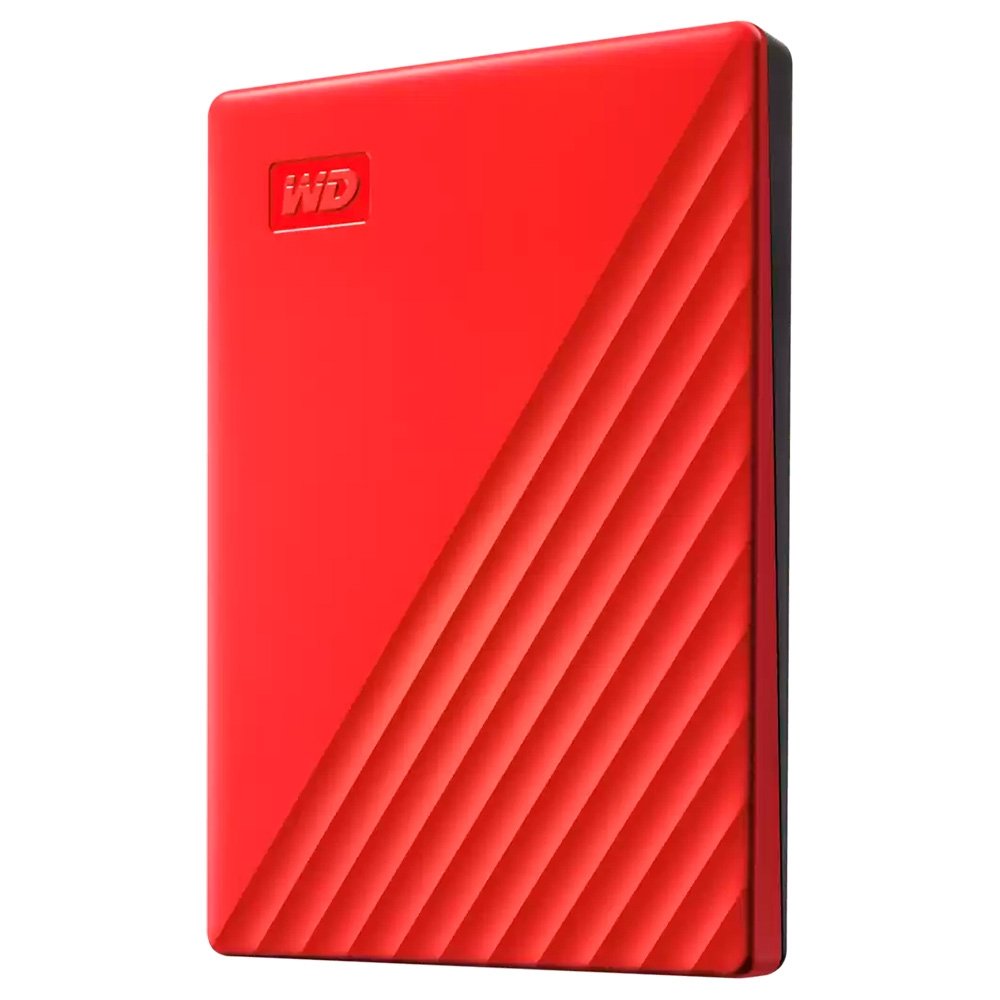 (CANCELADO UTILIZAR O CF 108061) HD Externo WD My Passport 2.5, 4TB, USB, Vermelho - WDBPKJ0040BRD-WESN