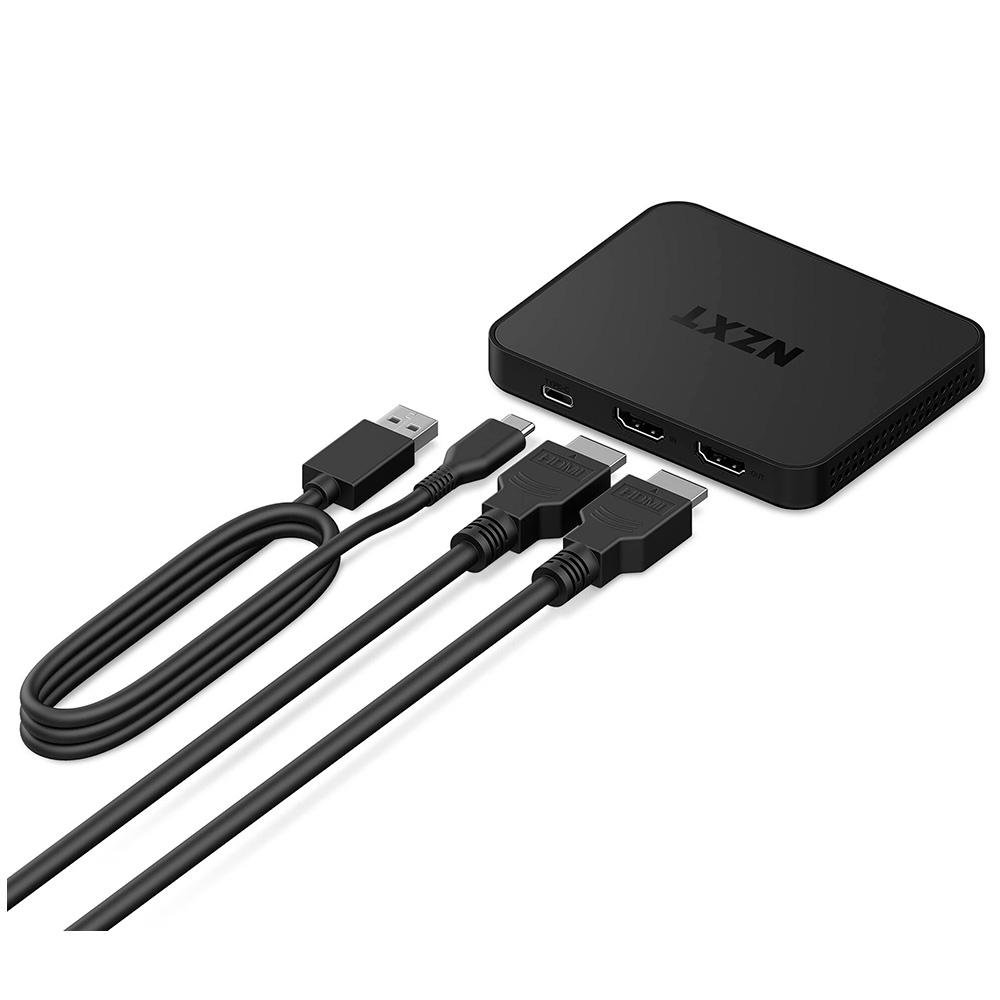 その他 NZXT SIGNAL 4K30 Placa de Captura de Vídeo Externa para Streaming NZXT Signal