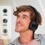 Headphone Edifier W600BT, Driver 40mm, Bluetooth, Bateria de até 30 horas, Preto