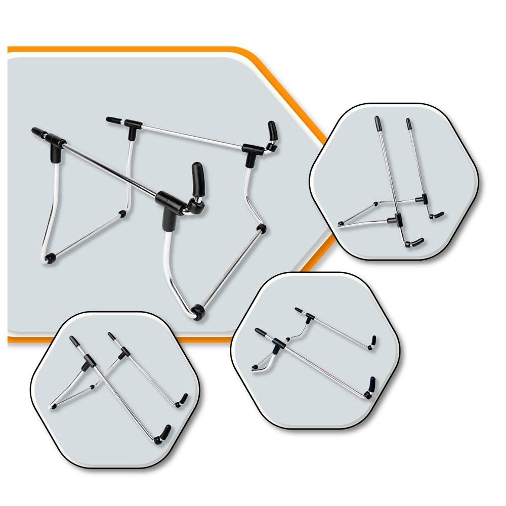 Suporte para Notebook Reliza Steel, Múltiplas Opções de Inclinação, Cromado - 9617