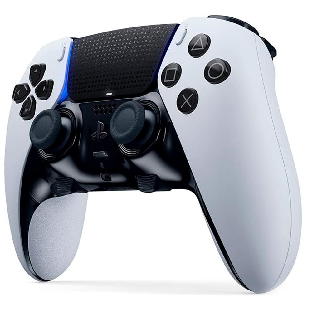 Controle Sony Dualsense Edge PS5, Sem Fio, Preto e Branco - CFI-ZCP1WY Controle Sony Dualsense Edge PS5, Sem Fio, Preto e Branco - CFI-ZCP1WY