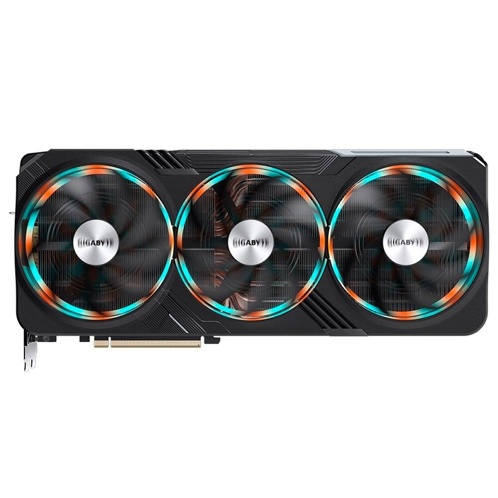Placa de Vídeo RTX 4070 Ti Gaming Gigabyte NVIDIA GeForce, 12 GB GDDR6X, DLSS 3, Ray Tracing - GV-N407TGAMING OC-12GD Placa de Vídeo RTX 4070 Ti Gaming Gigabyte NVIDIA GeForce, 12 GB GDDR6X, DLSS 3, Ray Tracing - GV-N407TGAMING OC-12GD