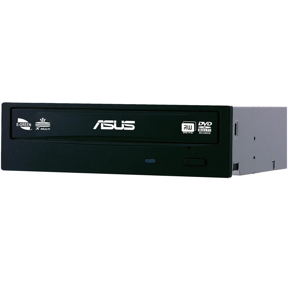 Drive ASUS Gravador de CD/DVD e Leitor de CD/DVD 24X - DRW-24F1ST/BLK/B/AS Drive ASUS Gravador de CD/DVD e Leitor de CD/DVD 24X - DRW-24F1ST/BLK/B/AS