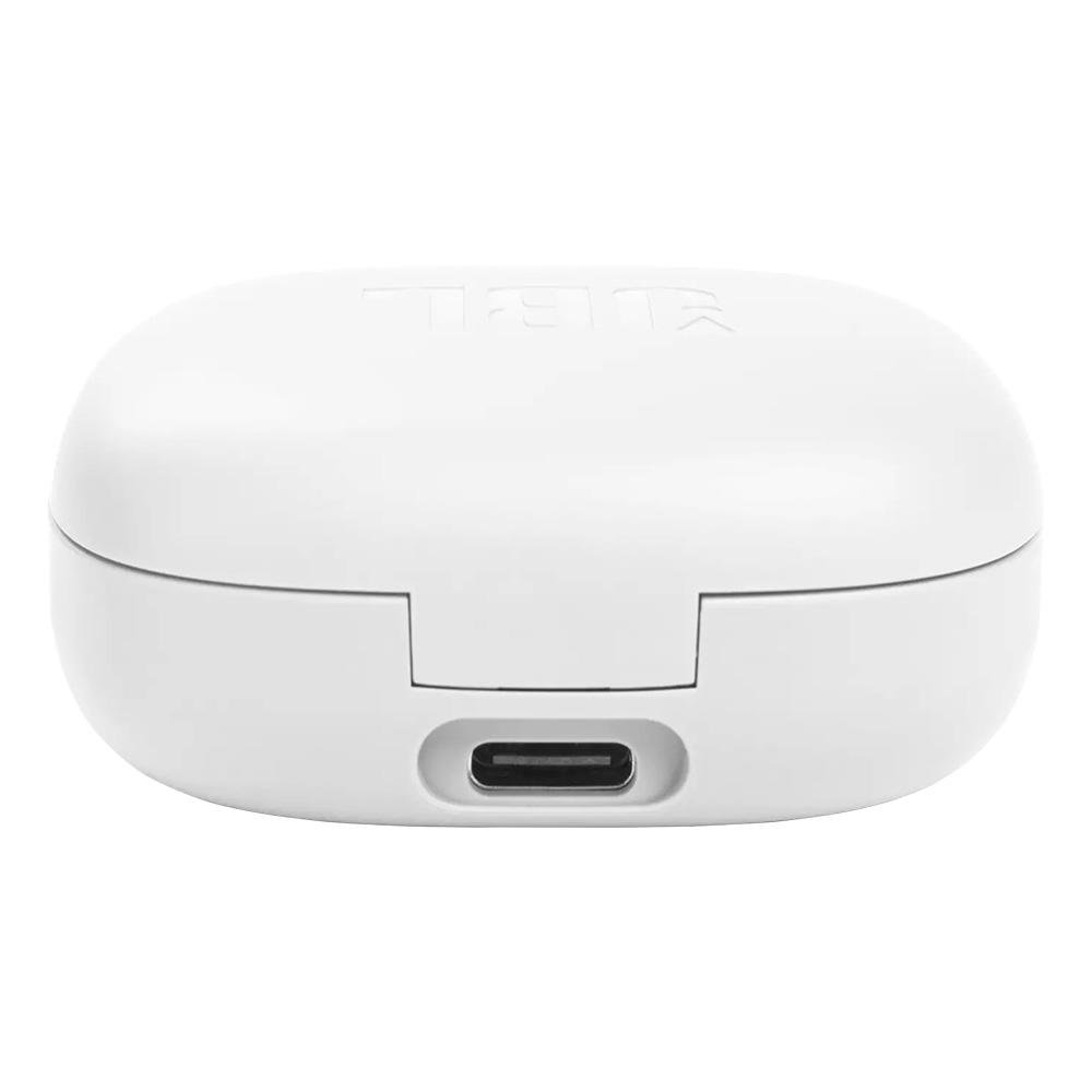Fone de Ouvido JBL Wave Flex, Bluetooth, Resistente á Água e Poeira, Branco - JBLWFLEXWHT Fone de Ouvido JBL Wave Flex, Bluetooth, Resistente á Água e Poeira, Branco - JBLWFLEXWHT
