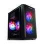 Gabinete Gamer Liketec Cycle, Mid Tower, RGB, M-ATX e MINI-ITX, Lateral em Acrílico, 3x Cooler Fan RGB, Preto - GL-CYCLE-2