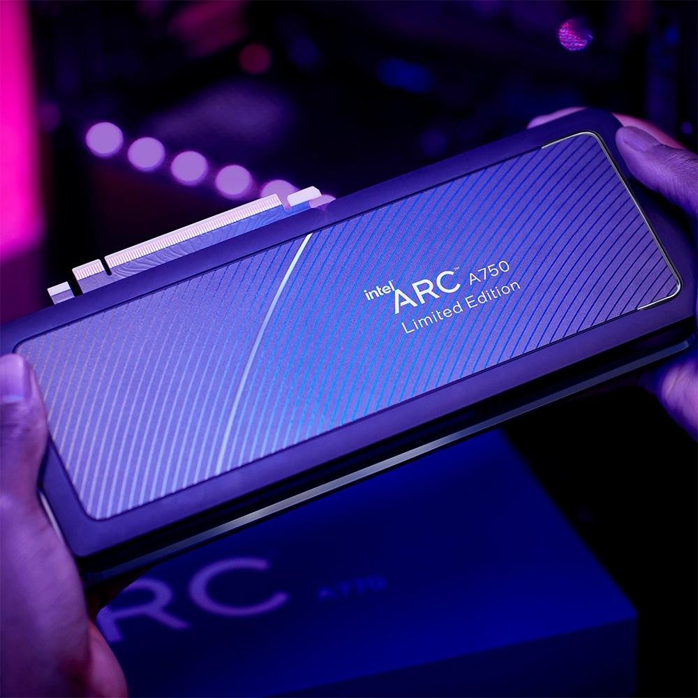 Placa de Vídeo Intel Arc A750 | KaBuM!