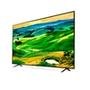 Smart TV LG 75 Polegadas 4K UHD,  2 HDMI, 2 USB, Bluetooth, FreeSync, ThinQ Google, Alexa - 75QNED80SQA