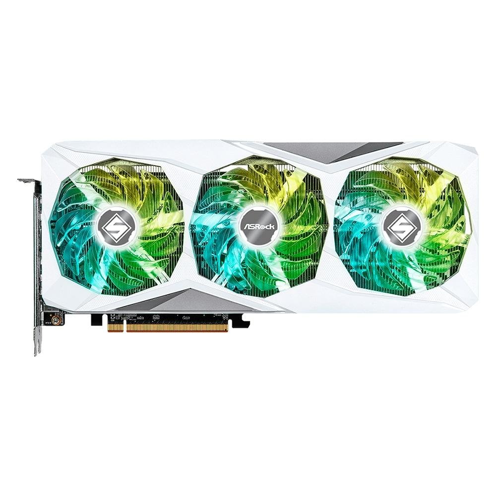 Placa de Vídeo RX 7600 Steel Legend ASRock AMD Radeon, 8GB GDDR6, ARGB - 90-GA4DZZ-00UANF Placa de Vídeo RX 7600 Steel Legend ASRock AMD Radeon, 8GB GDDR6, ARGB - 90-GA4DZZ-00UANF