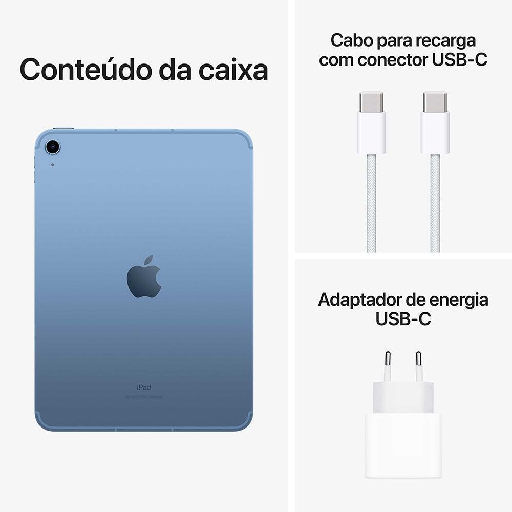 iPad 10ª Geração Apple, Tela 10.9