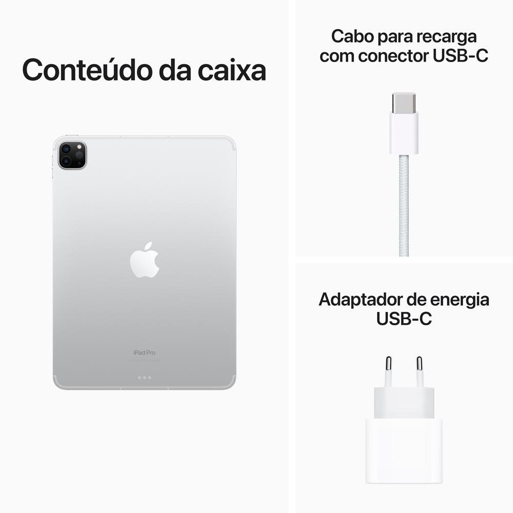 Apple iPad Pro 11 4ª Geração, Wi-Fi + Cellular