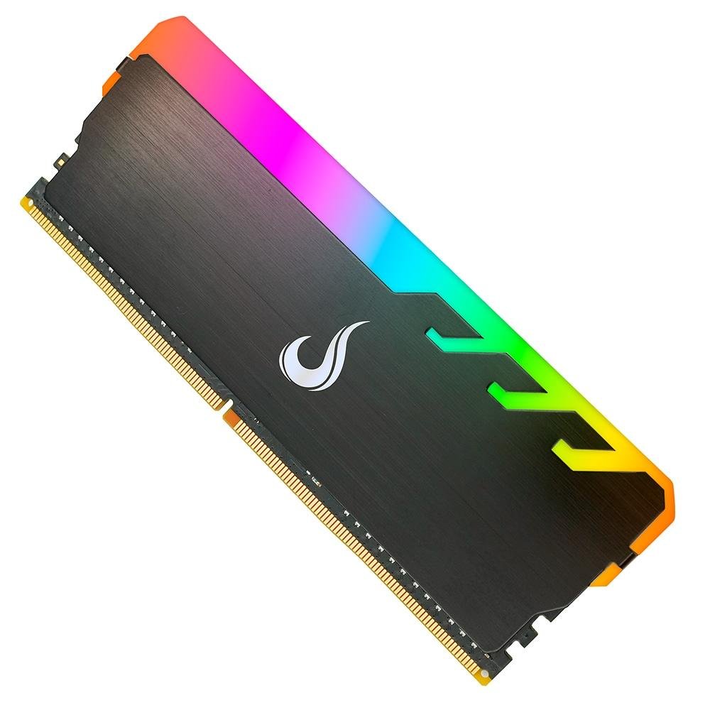 Memória RAM Gamer Rise Mode Venon, ARGB, 8GB, 3200Mhz, DDR4, CL19, Preto - RM-D4-8G-3200-RGB