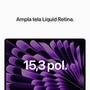 MacBook Air Apple 15", M2, CPU 8 Núcleos, GPU 10 Núcleos, 8GB RAM, SSD 256GB, Cinza Espacial - MQKP3BZ/A