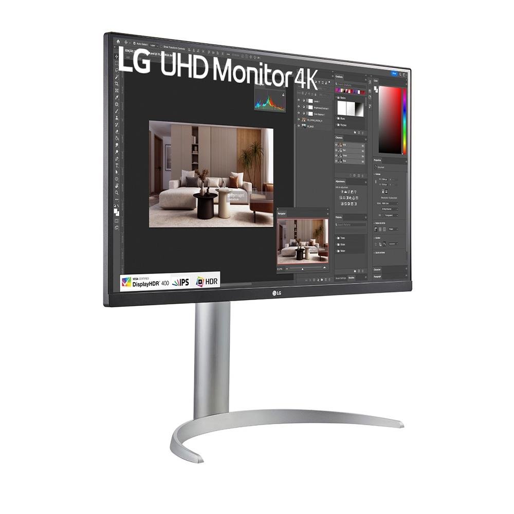 LG 27インチ 4k モニター LGエレクトロニクス【LG電子】27型 IPS 4Kモニター ホワイト